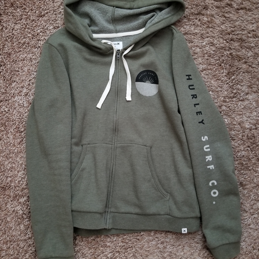 Hurley Women's Horizon Full-Zip Fleece Hoodie